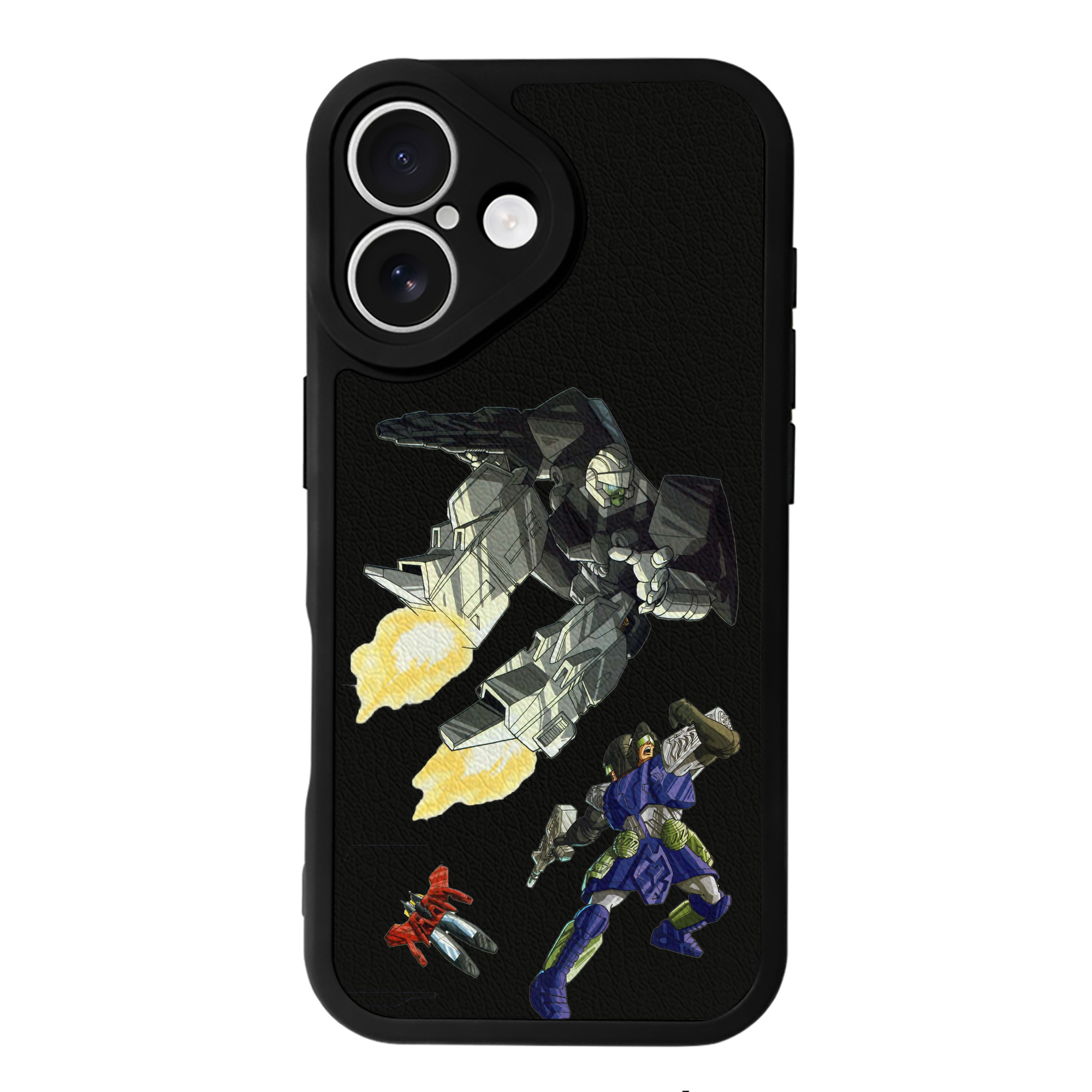 （画像用）  【iPhone 16シリーズ対応】シリコンスマホケース（レザー調） 材質：シリコン